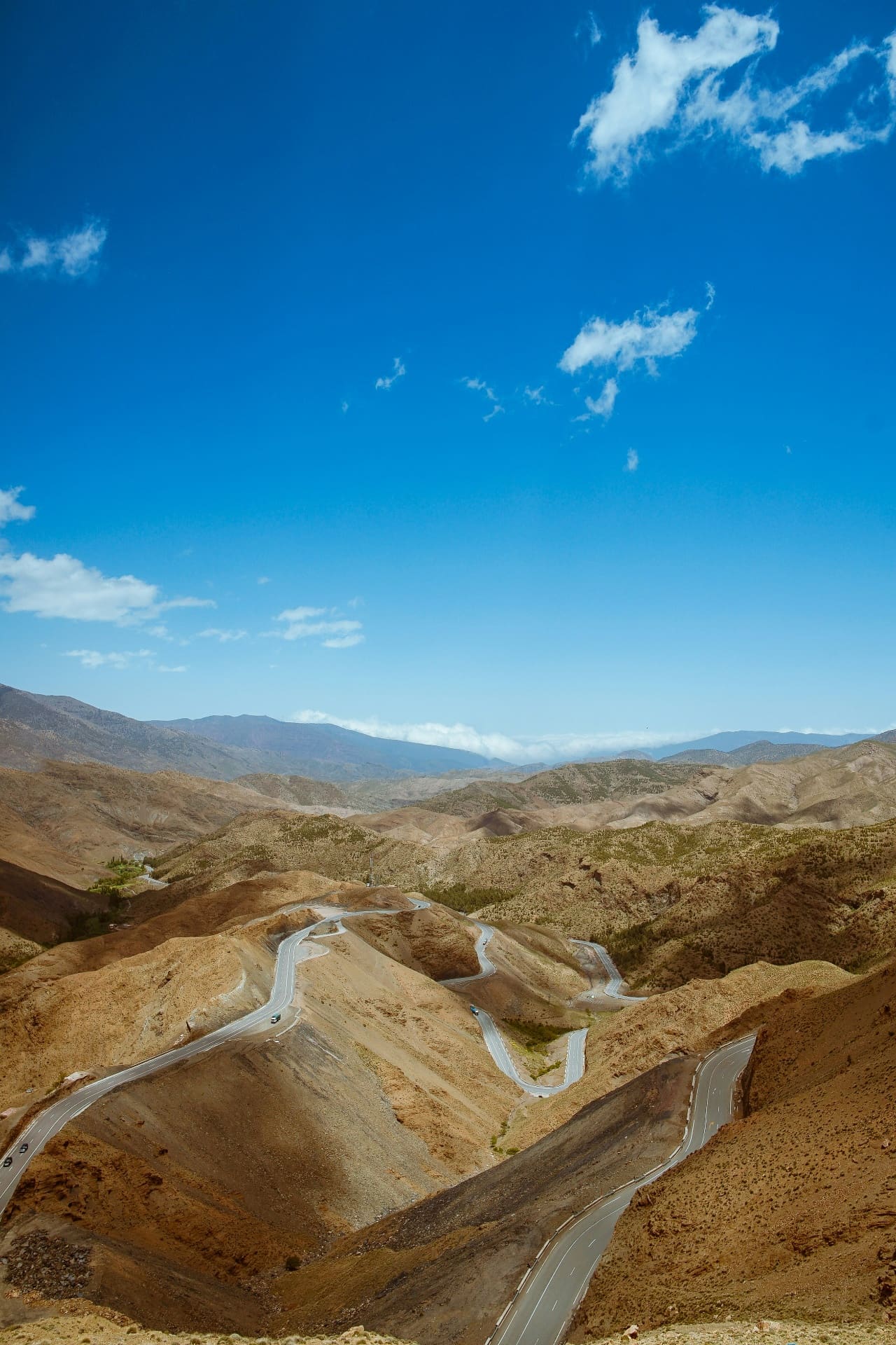 Trail through the Moroccan mountains